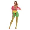 Dámský retro kostým 80. léta - Let's Get Physical
