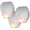 Lampion štěstí - bílý