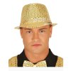 Párty klobouk s flitry zlatý