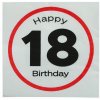 Narozeninové ubrousky - Happy Birthday 18