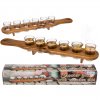 shooter glass set of 6pcs with wooden slat 54886