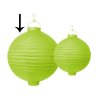 Závěsný svítící lampion - zelený