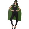 Sada Superhrdina - zelený plášť s maskou
