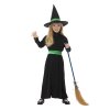 Dětský kostým čarodějnice černý