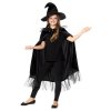 Dětský čarodějnický plášť a klobouk