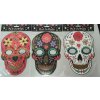Maska - Dia de los Muertos - bílá