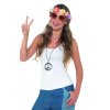 Hippie sada - čelenka, brýle, náhrdelník, náušnice