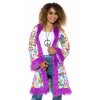 Hippies kabát - dámský kostým 60. léta