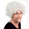 Paruka pro anděla - bílá afro paruka