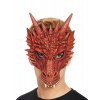 Maska draka - červená