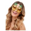 Brýle Ananas glitrované zlaté