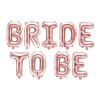 BALONEK foliovy Bride to be ruzove zlato 1ks 55FB35M019R