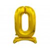 b c standing foil balloon digit 0 gold 74 cm