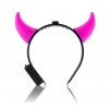 flash horn headband pink