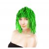 foil wig green