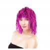 foil wig pink