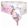 foil table cover rainbow unicorn