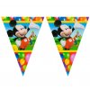 banner playful mickey flags