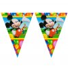 banner playful mickey flags