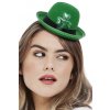 Zelená mini buřina s čtyřlístkem - Saint Patrick's Day