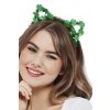 Zelené uši pro kočičku - Saint Patrick's Day
