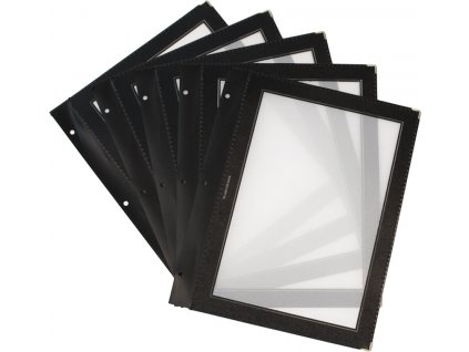 Vložky do jídelních lístků Wood - set (x5)