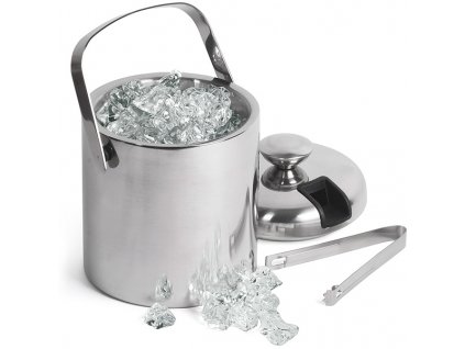 Dvoustěnný kbelík na led + kleště