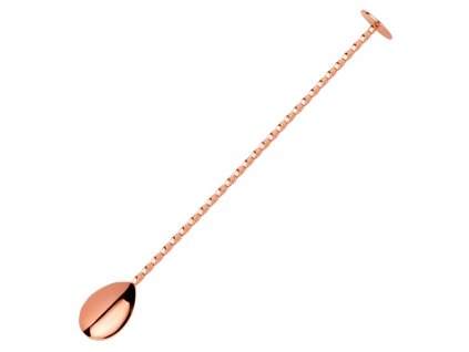 Copper-gold bar spoon