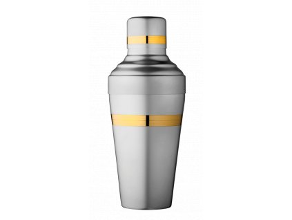 Baron Yukiwa gold and matte steel shaker 500ml