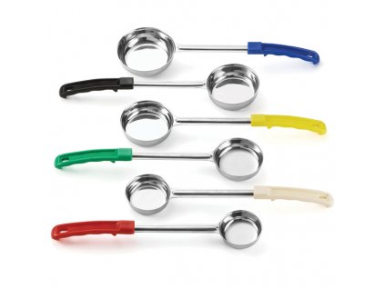 Spoonout set of colored serving spoons