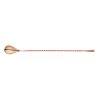 Copper-gold spoon with tear drop 30 cm