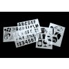 Template Securit - set of 6x