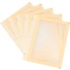 Wood menu inserts - set (x5)