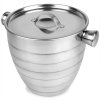 Manhattan Nights stainless steel ice bucket