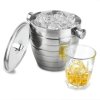 Manhattan Nights stainless steel ice bucket