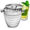 Manhattan Nights stainless steel ice bucket