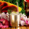 6x Glass straws 16cm