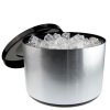 10 L Hliníkový efekt plastový kbelík na led
