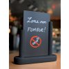 stolni tabulka securit elegant s popisovatelnym povrchem 10x15cm lakovany black image1 big ies11132888
