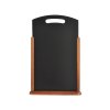 stolni tabulka securit handle s popisovatelnym povrchem 30x50cm lakovany dark brown image1 big ies11130253