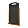 stolni tabulka securit handle s popisovatelnym povrchem 30x50cm lakovany dark brown image1 big ies11130255