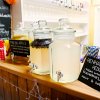 Hexagonal Glass Drinks Dispenser with Stand 197oz / 5.6ltr