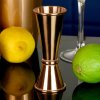 Copper-gold deluxe measuring cup – Ginza Jigger