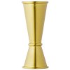 Gold Plated Ginza Jigger Measure