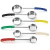 Spoonout set of colored serving spoons