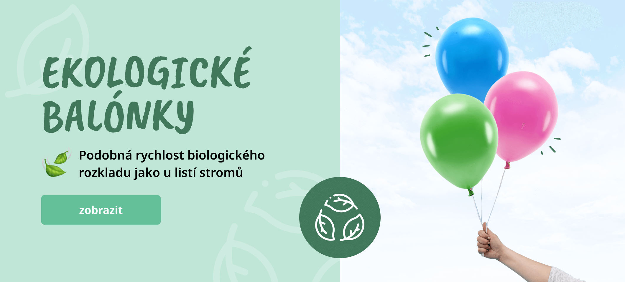 Ekologické balónky