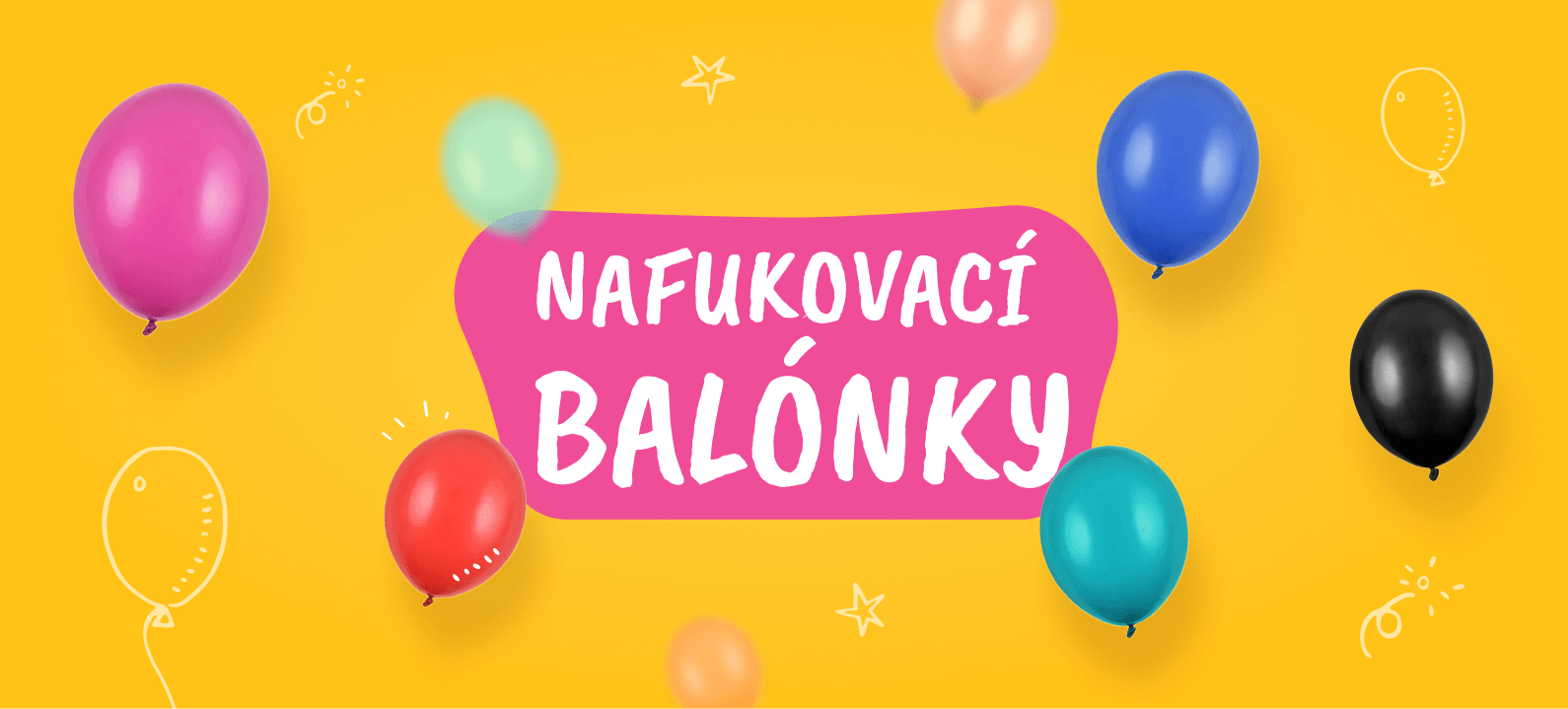 Nafukovací balónky
