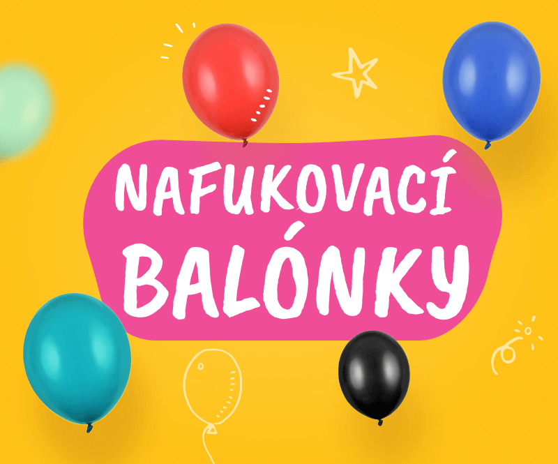 Nafukovací balónky