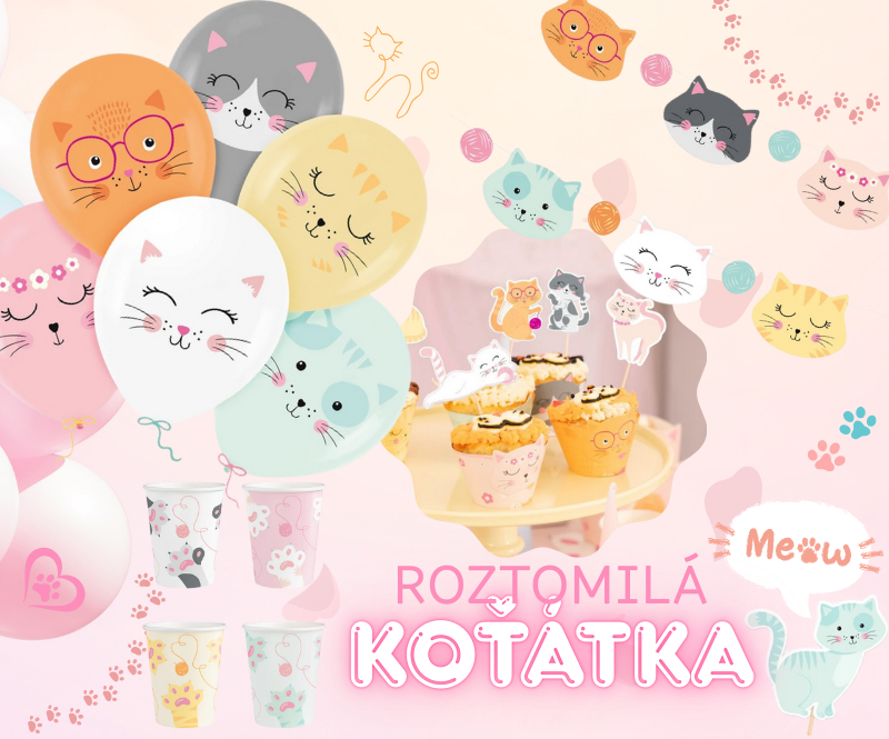 Roztomilá koťátka