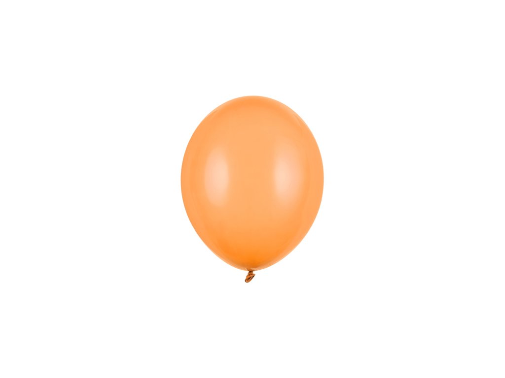 nafukovací pastelový balónek oranžový